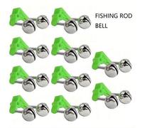 Shein Set de 5 piezas/10 piezas de campanas de alarma para pesca, campanas espirales anti-caída para varillas, alarmas luminiscentes para pesca nocturna con
