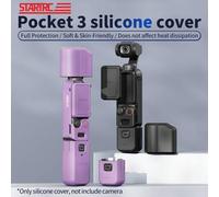 Shein Set de 5 piezas de STARTRC - Funda protectora de silicona para la cámara DJI Pocket 3, que incluye la carcasa, la tapa del objetivo y accesorios anti-
