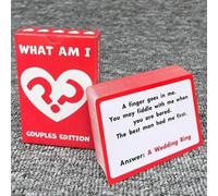 Shein Set de 54 juegos de cartas/de mesa para fiestas, juegos interactivos pequeños para pareja o amigos, suministros para fiestas, juegos de verdad o reto,