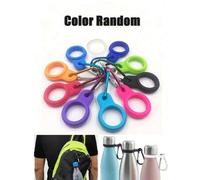 Shein Set de 6/3 ganchos de botella de calidad superior de colores aleatorios, herramientas de camping y senderismo, portabotellas de agua sencillos, gancho