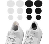 Shein Set de 6 parches autoadhesivos para reparar calzado deportivo, kit de parches de tela de malla para reparar caras y forros de zapatillas, anti-arañazo