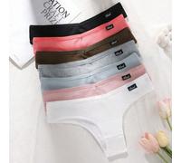 Shein Set de 7 piezas de bragas sin costuras tipo cheeky