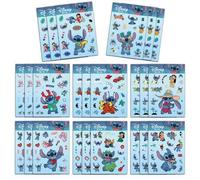Shein Set de 8 pegatinas decorativas de Stitch de Disney con collage de dibujos animados y graffiti, para cuadernos, tazas, equipaje y talla grande, resiste