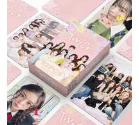 Shein Set de 92 piezas de mercancía de K-POP TWICE, con fotos grupales de Nayeon, Jeongyeon, Momo, Sana, Jihyo, Mina, Dahyun, Chaeyoung y Tzuyu. Captura per