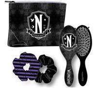 Shein Set De Belleza Caja Wednesday para Niñas Licencia Oficial - Juego de Maquillaje Infantil, Ideal para Regalos y Jugar a Ser Princesa
