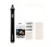 Shein Set de borradores giratorios automáticos de PVC, corrección de bordes de dibujo de precisión para dibujo, arte, escuela, oficina, suministros, libre d