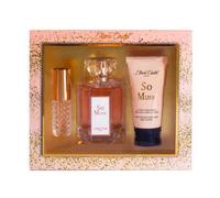 Shein Set de caja de 3 piezas So musk 100ML+50ML+10ML- Eau de Parfum para mujer inspirado en For her
