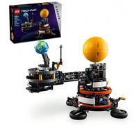 Shein Set de construcción del Planeta Tierra y la Luna en órbita, Technic, regalo de cumpleaños del espacio exterior para niños de 10 años, juguete del sist