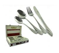 Shein Set de cubiertos completo maletín 72 piezas satén HOFFNER ELEGANCE
