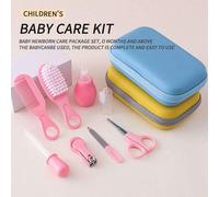 Shein Set de cuidado del cabello para bebé: Cepillo de cerdas suaves, peine de masaje, cuentagotas de para administración de medicamentos.