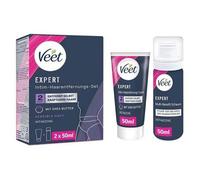 Shein Set de depilación íntima - Crema depilatoria para el área íntima, tubo de 100 ml y bálsamo de cuidado de 50 ml