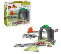 Shein Set de expansión de túnel y vías de tren DUPLO Town - 10 piezas extra de vías de tren - Juego de tren para preescolar y niños pequeños, de 2+ años - J