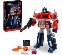 Shein Set de figura Transformers Optimus Prime 10302, un modelo de construcción transformable de 2 en 1 robot y camión coleccionable perfecto para exhibició