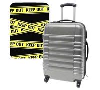 Shein Set de Maleta 64x45x28cm CON funda protectora'Keep Out'. Envío gratis en 24/48h
