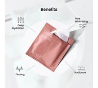 Shein Set de mascarillas Bio Collagen Real Deep - Pack de 4 mascarillas (34 g cada una)