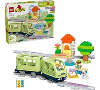 Shein Set de tren de aventura interactivo DUPLO Town - Juguete de construcción para niños pequeños, niños y niñas, a partir de 2 años - Juguete de tren de a