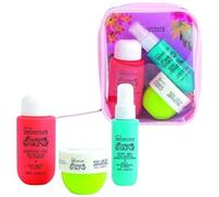 Shein Set De Viaje Radiant Skin IDC Institute - Incluye Gel De Ducha, Loción Corporal Y Body Mist En Neceser Compacto - Aromas A Ciruela, Jazmín, Fruta Del
