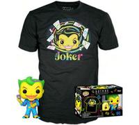Shein SET FIGURA POP & TEE DC COMICS BATMAN JOKER EXCLUSIVE - Set Coleccionista - Diseño Exclusivo y Único - Perfecto para Regalo - Edición Limitada - Inclu