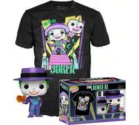 Shein SET FIGURA POP & TEE DC COMICS BATMAN THE JOKER - Set Coleccionista - Diseño Exclusivo y Único - Perfecto para Regalo - Edición Limitada - Incluye Caj