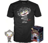 Shein SET FIGURA POP & TEE IT 2 PENNYWISE EXCLUSIVE M - Set Coleccionista - Diseño Exclusivo y Único - Perfecto para Regalo - Edición Limitada - Incluye Caj