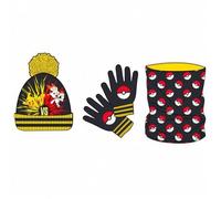 Shein Set gorro braga cuello y guantes Pokémon