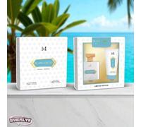 Shein Set Perfume y Body Lotion Blanc Crème Pour Femme Edición Limitada - Fragancia femenina elegante y delicada con notas cremosas - Incluye Eau de Parfum