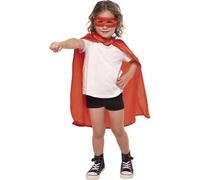 Shein Set Superhero Red Infantil - Disfraz Diseño Original y Divertido - Set Superhero Red - Perfecto Para Fiestas y Carnaval - Fácil De Poner y Quitar - Di
