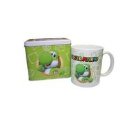 Shein Set Taza + Hucha Yoshi Super Mario Bros NINTENDO
