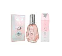 Shein SET YARA 50 ML + DEO YARA 200 ML - LATTAFA FRAGANCIA PARA MUJER