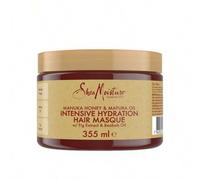 Shein Shea Moisture Manuka Honey And Mafura Oil Intensive Hydration Hair Mask, 355 ml - Hair Mask, Intensive Hydration, For Dry Damaged Hair, Honey Scent, M
