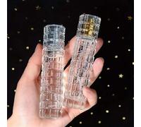 Shein SHEIN x Heather Rae 1 pieza Botella de vidrio para pulverizar, exquisito atomizador de perfume recargable, botella de spray vacía de 30 ml, portátil p