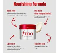 Shein Shiseido - Mascarilla capilar Fino Premium Touch 230 g - Mascarilla capilar