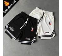 Shein Shorts deportivos para hombres con cintura con cordón, estampado de rayas y letras. Conjunto de shorts deportivos, shorts de gimnasio, shorts de balon