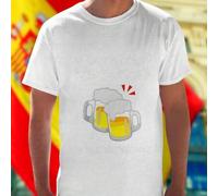 Shein SI SABEN COMO ME PONGO PA QUE ME INVITAN Camiseta Hombre Divertida Algodón Cómoda Moda Urbana Regalo Original Juvenil Fiesta Oferta Especial Estilo C