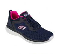 Shein Skechers Bountiful - Quick Path - Zapatos deportivos para mujer en azul marino