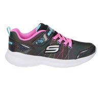 Shein SKECHERS | Deportivas Skechers Snap Sprints 2.0 Stars Away para Niña - Zapatillas Negra con Detalles Multicolor - Sneakers con Cordones y Velcro - Máx
