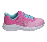 Shein SKECHERS | Deportivas Skechers Sole Swifters Cutie Walk para Niña - Zapatilla en Color Rosa y Azul con Detalles - Sneakers con Velcro y Cordones Elást