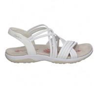 Shein SKECHERS | Sandalias Planas Skechers Reggae Slim Sunnyside para Mujer - Sandalia en Color Blanco - Sandalias sin Cierre - Slip On - Memory Foam - Stre