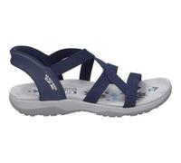 Shein SKECHERS | Sandalias Skechers Slip Ins Reggae Slim Stretch Flex para Mujer - Sandalias con Tiras en Color Azul Marino - Sandalia sin Cierre - Slip Ins