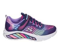 Shein SKECHERS | Zapatillas con Luces Skechers S-Lights Cosmic Glow para Niña - Deportiva Multicolor - Sneakers con Cordones y Velcro - Adaptive Closure - c