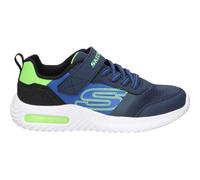 Shein SKECHERS | Zapatillas Skechers Bounder-Tech Ultravoid para Niños - Deportiva Casual en Color Azul Marino y Verde - Sneakers con Cordones y Velcro - Ap