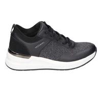 Shein SKECHERS | Zapatos con Cuña Skechers Billion 2 Winning para Mujer - Zapatos en Color Negro con Cordones - Cuña Media y Cómoda - Estilo Casual - Cómodo