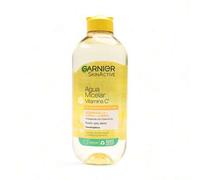 Shein SkinActive Agua Micelar Vitamina C 400ml | Todo en 1 Desmaquilla, Limpia e Ilumina | Rostro, Ojos y Labios | Piel Apagada y Sin Tono Uniforme | Hipoal