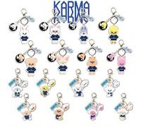 Shein SKZ STAY Stray.THE 4TH ALBUM KARMA SKZ VER. Llavero de acrílico Yin Yang, colgante de dibujos animados y anime kawaii, decoración, regalo de colección