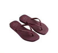 Shein Slim Square Logo Pop Up Women's Flip-Flops Purple 4148959