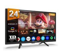 Shein Smart TV 24 pulgadas HD Hey Google Official Assistant con control por voz. Televisor Android 11 - TD Systems PRIME24C19GLE