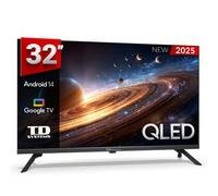 Shein Smart TV 32 pulgadas Qled HD Hey Google Official Assistant con control por voz. Televisor Android 14 - TD Systems M32K21GLQ