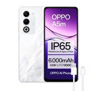 Shein Smartphone - OPPO A5m 4G - Teléfono Móvil con resistencia IP65, Pantalla 6.67", Cámara 50+2MP, Memoria 8GB + 256GB, Batería 5860mAh, Carga Rápida 45W,