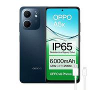 Shein Smartphone - OPPO A5x 4G - Teléfono Móvil con resistencia IP69, Pantalla 6.67", Cámara 32MP, Memoria 4GB + 128GB, Batería 6000mAh, Carga Rápida 45W, C