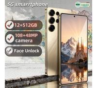 Shein Smartphone S25 Ultra con Android 14: Dual SIM, 12 GB de RAM, 512 GB de almacenamiento | Pantalla de 6,8 pulgadas, cámara Pro de 108 MP, batería de 730